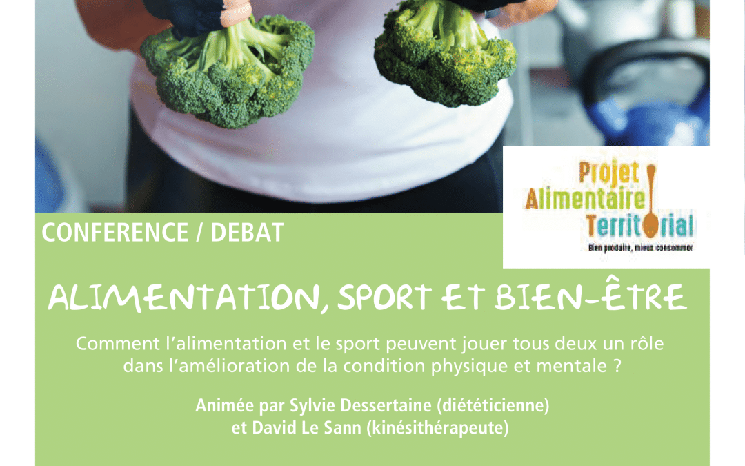 ALIMENTATION, SPORT & BIEN-ÊTRE : Conférence grand public