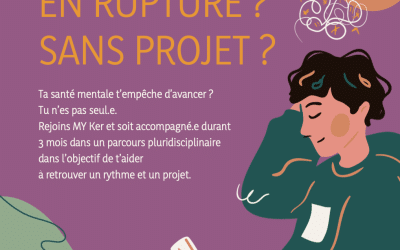 MY KER, le dispositif pour accompagner les 15-30 ans porteurs de troubles de l’humeur sur la voie d’un projet de vie réussi