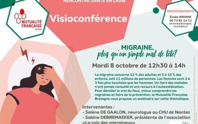 Webinaire – Migraine, plus qu’un simple mal de tête ?