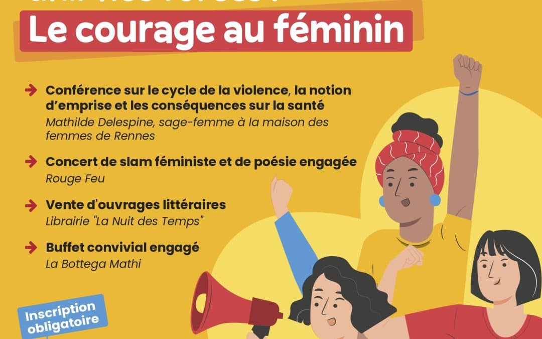 [EVENEMENT] – Élever nos voix, unir nos forces : Le courage au féminin