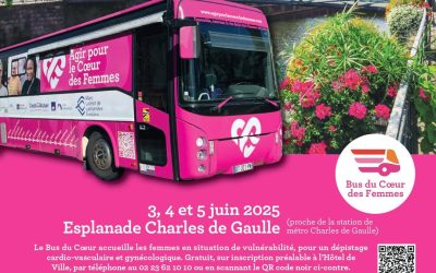 Le Bus du Cœur des Femmes débarque à Rennes les 3, 4 et 5 juin !